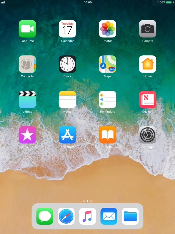 When the battery charging icon is displayed, the battery is charging.