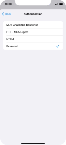 Press Password.