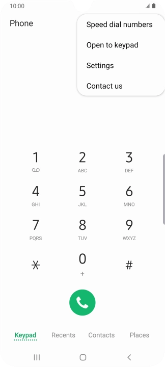 Press Settings. Press Settings.