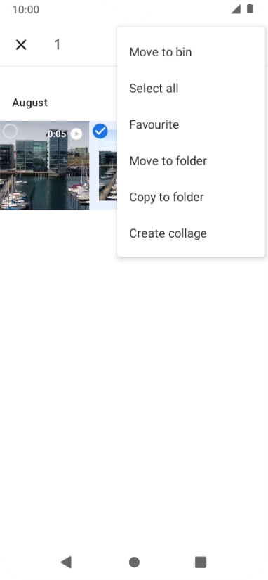 Press Select all.