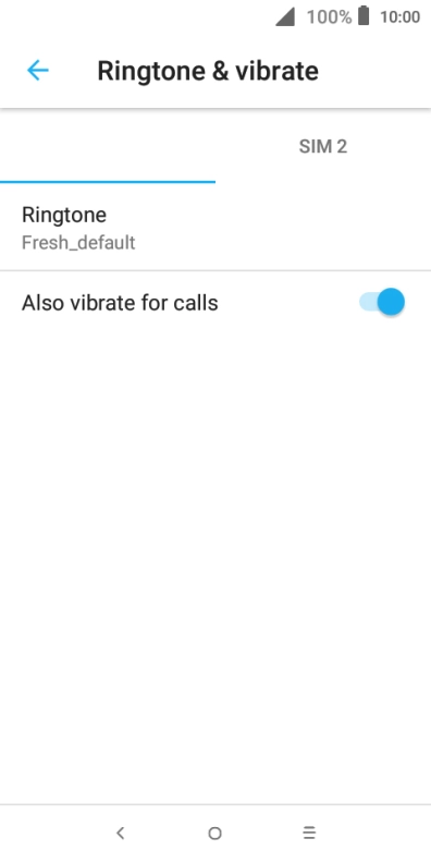 Press Ringtone.