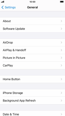 Press Background App Refresh.