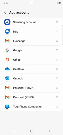 Press Google.