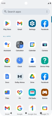 Press Gmail.
