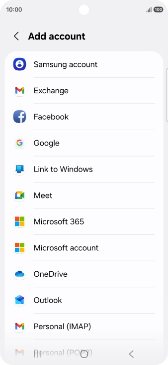 Press Google.