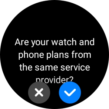 Press the confirm icon.