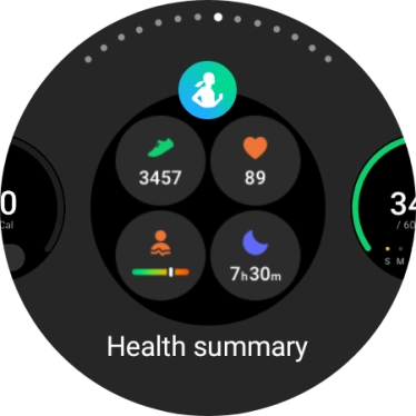 Press the required widget to add it. Press the required widget to add it.