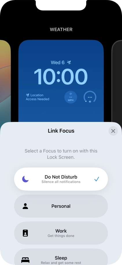 Press the close icon.