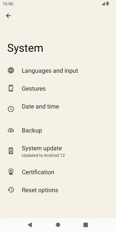 Press System update. Press System update.