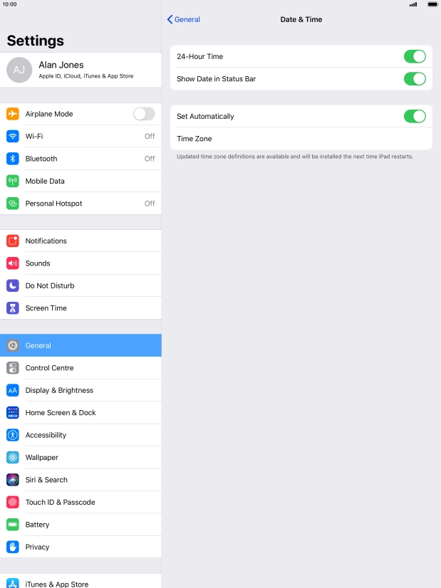 Press the Home key to return to the home screen. Press the Home key to return to the home screen.