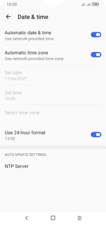 Press the Home key to return to the home screen. Press the Home key to return to the home screen.