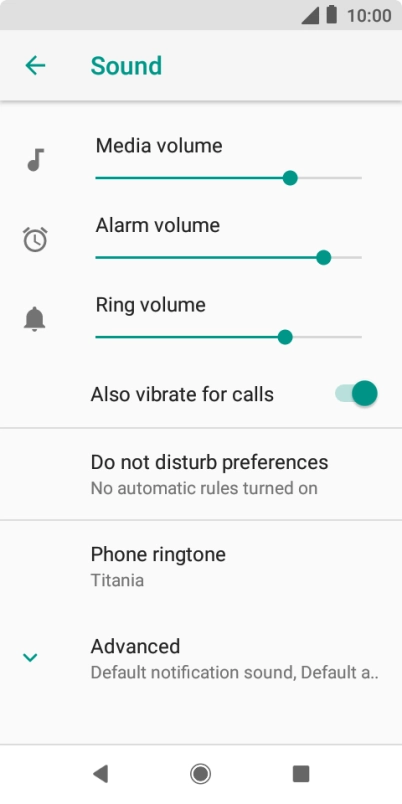 Press Phone ringtone. Press Phone ringtone.