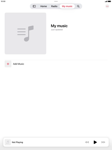 Press Add Music. Press Add Music.