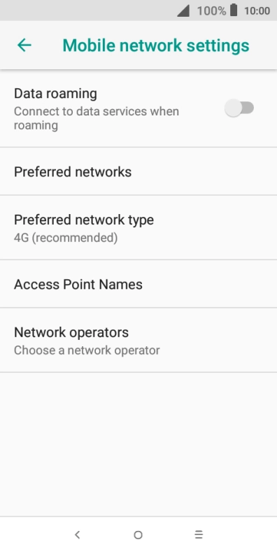 Press Network operators. Press Network operators.