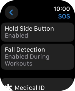 Press Hold Side Button.