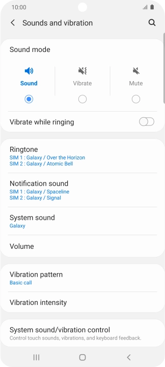 Press Ringtone.