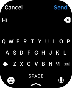 Press Send.