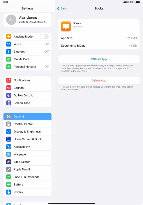 Press Offload App. Press Offload App.