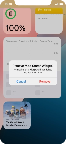 Press Remove. Press Remove.