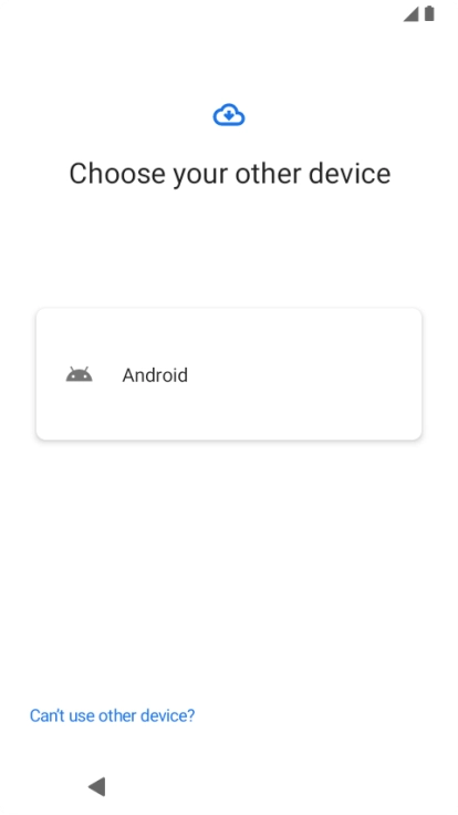 Press Android.