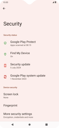 Press the Home key to return to the home screen. Press the Home key to return to the home screen.
