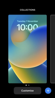 Press the add icon.
