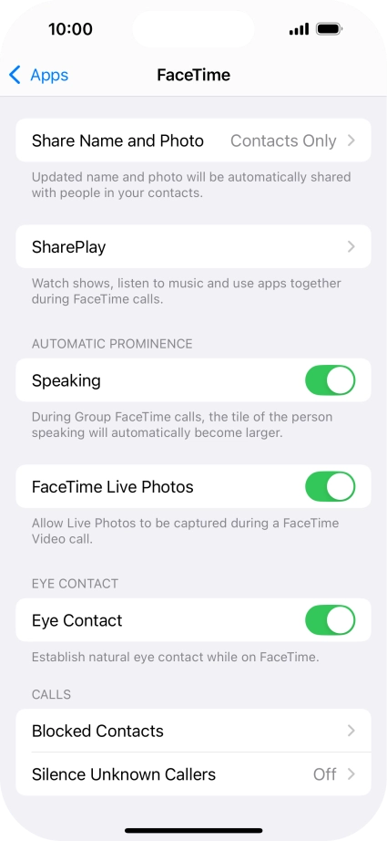 Press SharePlay.