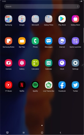 Press Play Store.