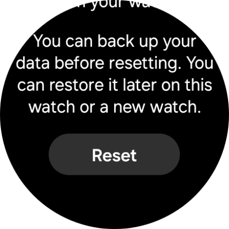 Press Reset.