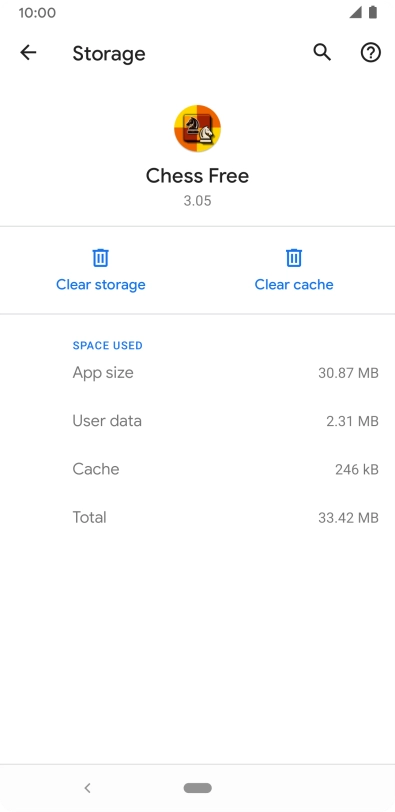 Press Clear cache. Press Clear cache.