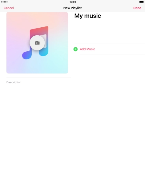 Press Add Music.