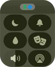 Press the Do Not Disturb icon to turn the function on or off. Press the Do Not Disturb icon to turn the function on or off.