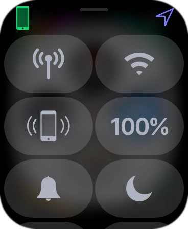 Press the Do Not Disturb icon to turn the function on or off.