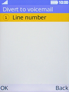 Select Line number. Select Line number.