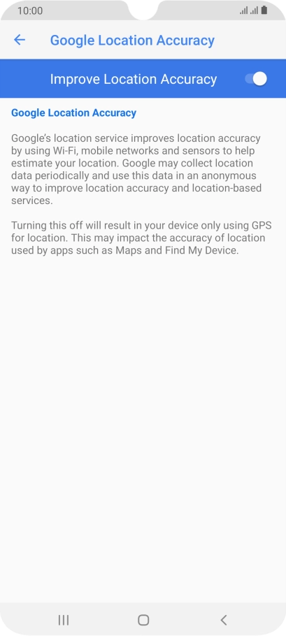 If you press the indicator next to If you press the indicator next to