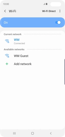 Press the Home key to return to the home screen. Press the Home key to return to the home screen.
