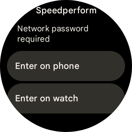 Press Enter on watch.