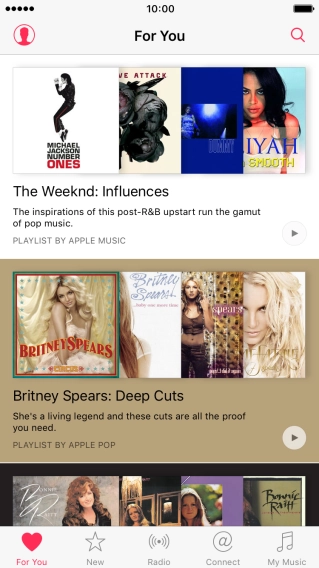 Press My Music.