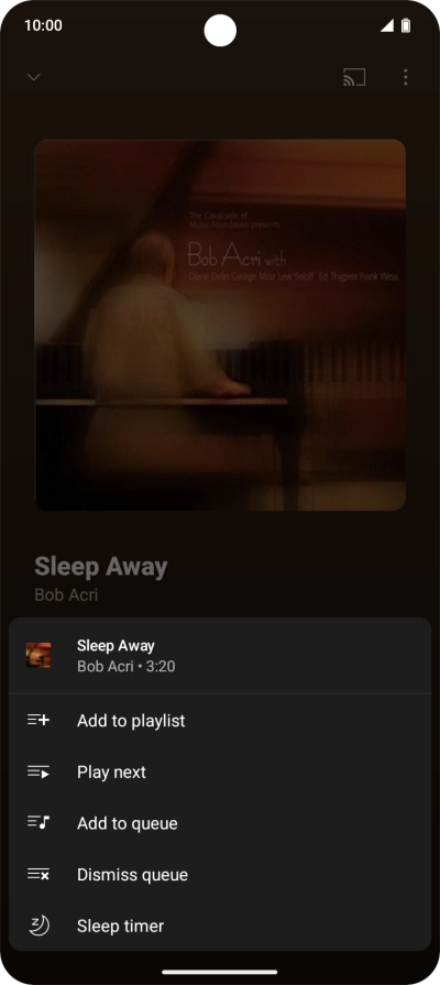 Press the add icon. Press the add icon.