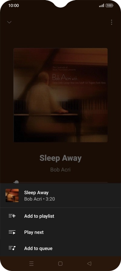 Press Add to playlist. Press Add to playlist.