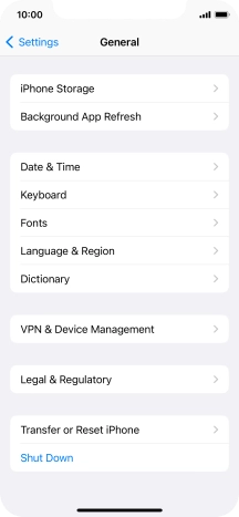Press Transfer or Reset iPhone. Press Transfer or Reset iPhone.