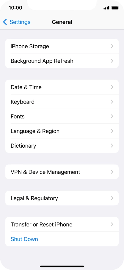 Press Transfer or Reset iPhone. Press Transfer or Reset iPhone.