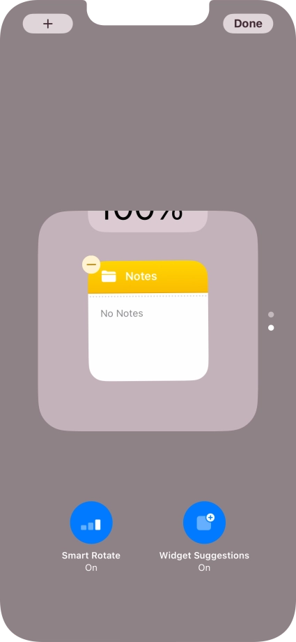 Press Smart Rotate to turn the function on or off.