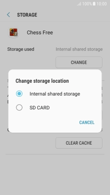 Press SD CARD. Press SD CARD.