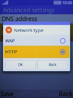 Select HTTP.