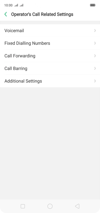 Press Additional Settings. Press Additional Settings.