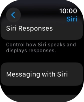 Press Siri Responses.