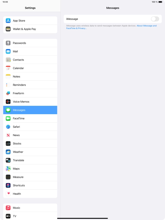 Press the indicator next to Press the indicator next to