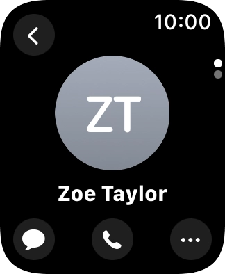 Press the call icon. Press the call icon.