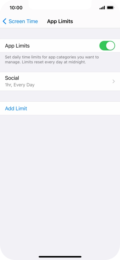 Press the required category. Press the required category.